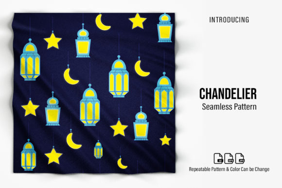 Chandelier Patterns: A Versatile Digital Design for Creative Projects