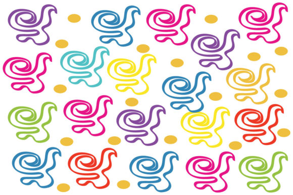 Childish Patterns, with Cute Snails, for Fabrics, Wrappers, and Textile Designs