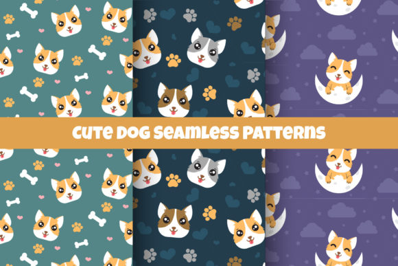 Exploring the Versatility of Dog Seamless Patterns Digital Papers