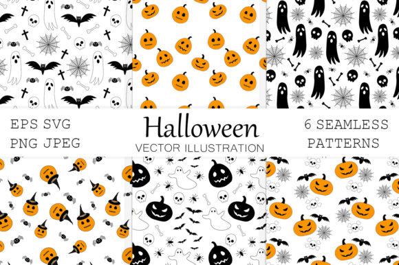 Halloween Patterns and Pumpkin Patterns for Creative Projects