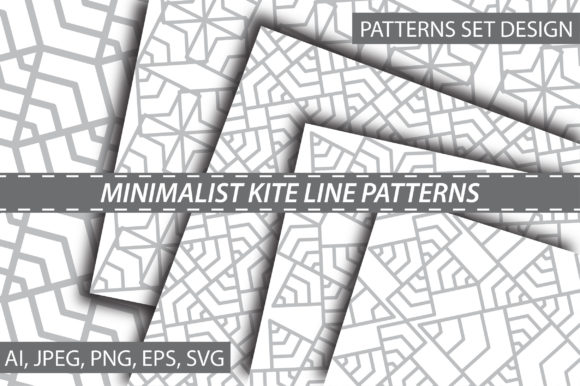Minimalist Kite Line Patterns