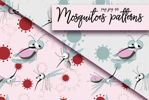 Mosquitoes Seamless Patterns: A Practical Solution for Designers and Creators