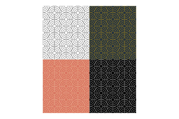 Patterns with Optical Sights, Target and Seamless Design Elements