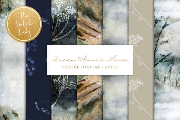 Queen Anne's Lace Background Patterns