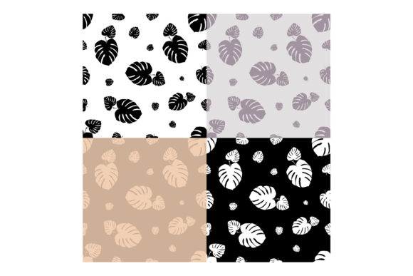 Seamless Patterns with Monstera: A Versatile Design Element