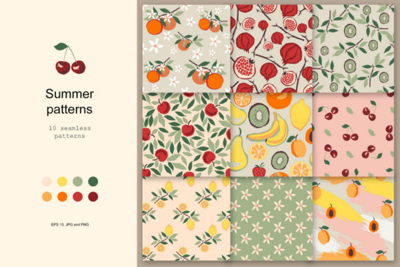 Summer Patterns: A Versatile Resource for Creative and Professional Projects